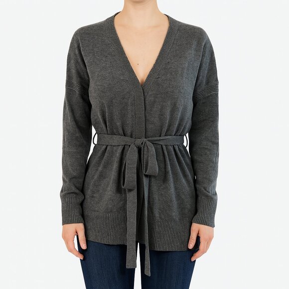 Banana Republic Todd & Duncan Open Tie-Waist Cardigan - Picture 1 of 9